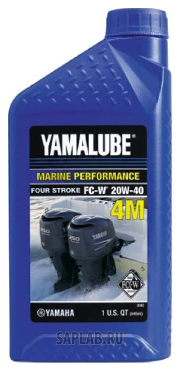 Купить запчасть YAMAHA - LUB20W40FC12 Моторное масло Yamaha Yamalube 4M 20W-40 0,946