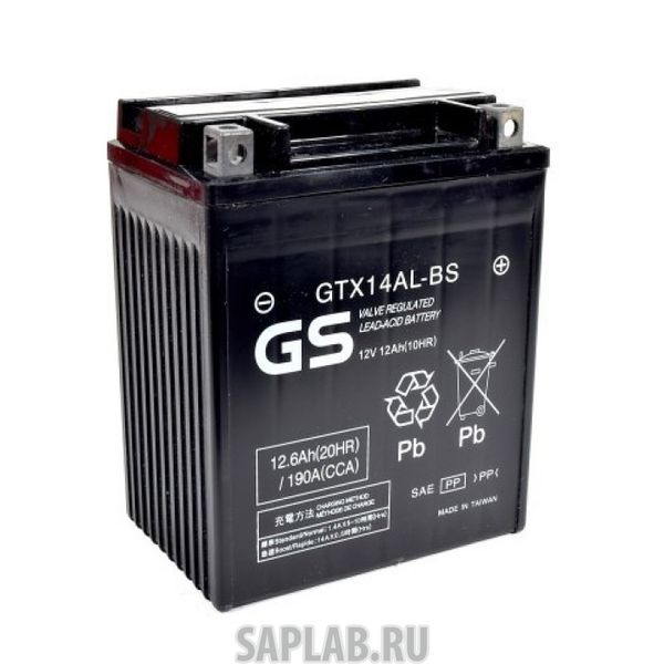 Купить запчасть  YUASA - 1554 Аккумулятор GS GTX14AL-BS