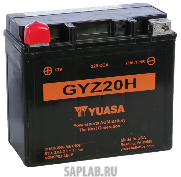 Купить запчасть  YUASA - GYZ20H Аккумулятор YUASA GYZ20H