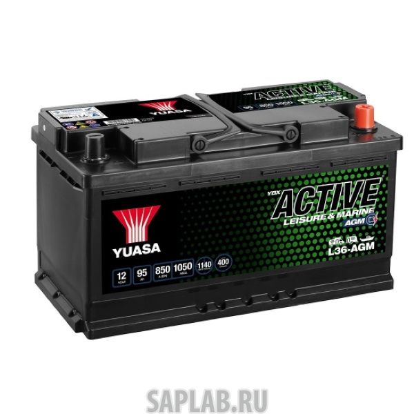 Купить запчасть  YUASA - L36AGМ Аккумулятор YUASA ACTIVE L36-AGМ