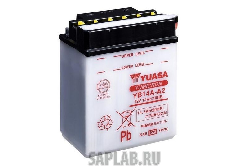 Купить запчасть  YUASA - YB14AA2 Аккумулятор YUASA YB14A-A2