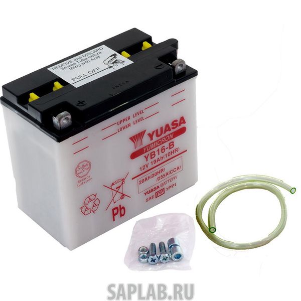 Купить запчасть  YUASA - YB16B Аккумулятор YUASA YB16-B