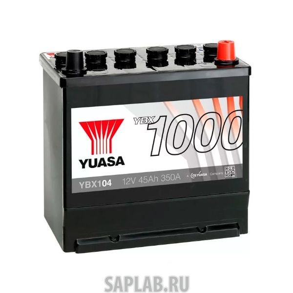 Купить запчасть  YUASA - YBX1048045 Аккумуляторная Батарея [12v 45ah 350a B1] YUASA