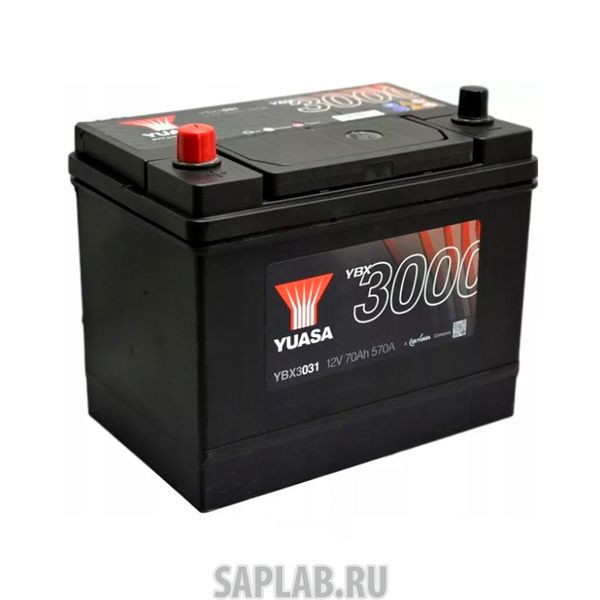 Купить запчасть  YUASA - YBX3031070 Аккумуляторная Батарея Smf[12v 70ah 570a] YUASA