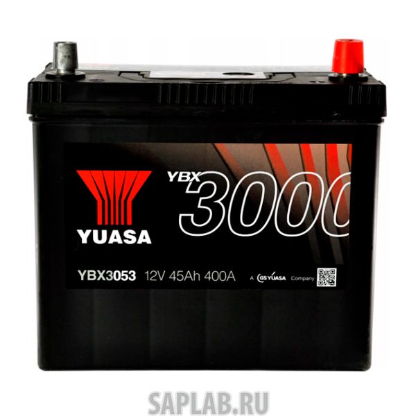 Купить запчасть  YUASA - YBX3053045 Аккумуляторная Батарея Smf[12v 45ah 400a] YUASA