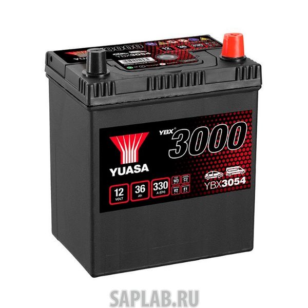 Купить запчасть  YUASA - YBX3054036 Аккумуляторная Батарея Smf[12v 40ah 330a] YUASA