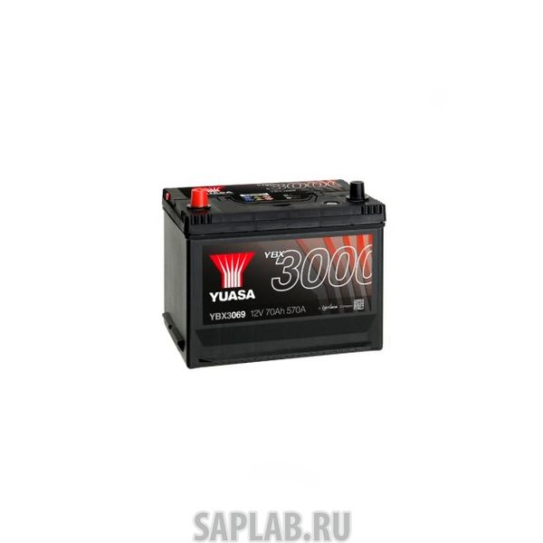 Купить запчасть  YUASA - YBX3069070 Аккумуляторная Батарея Smf[12v 70ah 570a B9] YUASA