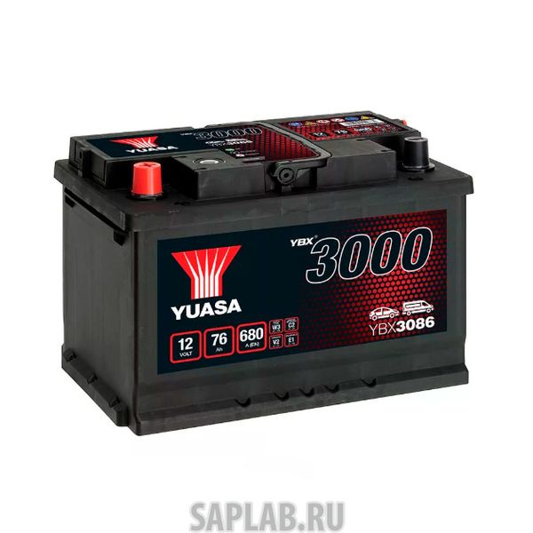 Купить запчасть  YUASA - YBX3086075 Аккумуляторная Батарея Smf[12v 75ah 650a B13] YUASA