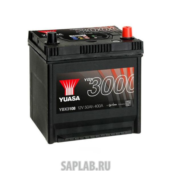 Купить запчасть  YUASA - YBX3108050 Аккумуляторная Батарея Smf[12v 50ah 400a B1] YUASA