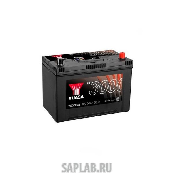 Купить запчасть  YUASA - YBX3334090 Аккумуляторная Батарея Smf[12v 90ah 700a B1] YUASA