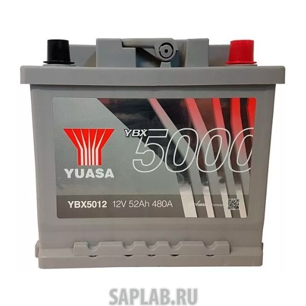 Купить запчасть  YUASA - YBX5012052 Аккумуляторная Батарея Silver High Performance[12v 52ah 480a B13] YUASA