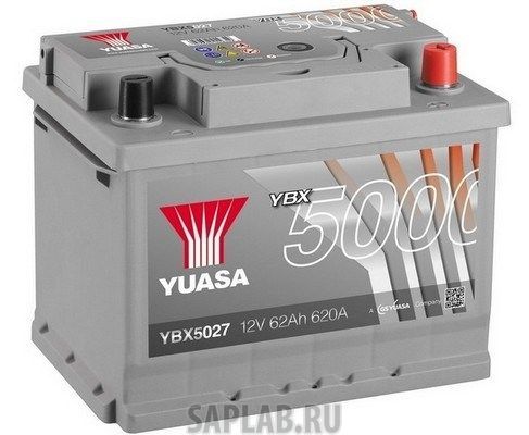 Купить запчасть  YUASA - YBX5027 Аккумулятор автомобильный Yuasa YBX5027 62 Ач