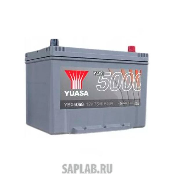 Купить запчасть  YUASA - YBX5068075 Аккумуляторная Батарея Silver High Performance[12v 75ah 640a B9] YUASA