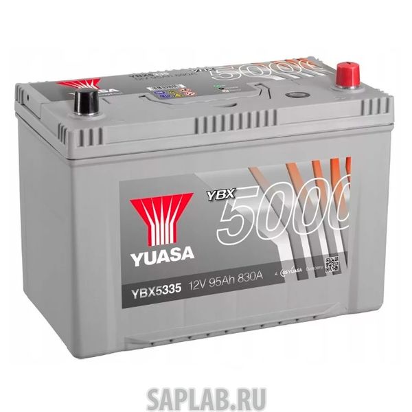 Купить запчасть  YUASA - YBX5335100 Аккумуляторная Батарея Silver High Performance[12v 95ah 830a] YUASA