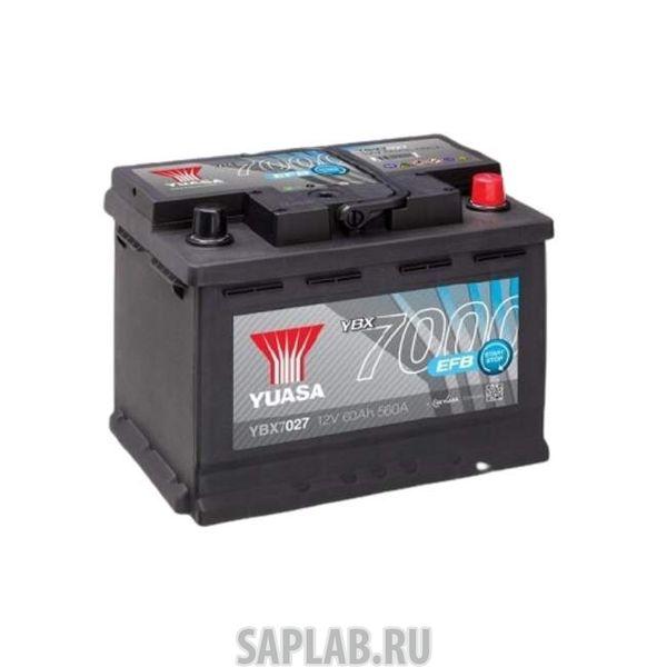 Купить запчасть  YUASA - YBX7027060 Аккумуляторная Батарея Efb Start Stop[12v 60ah 560a B13] YUASA