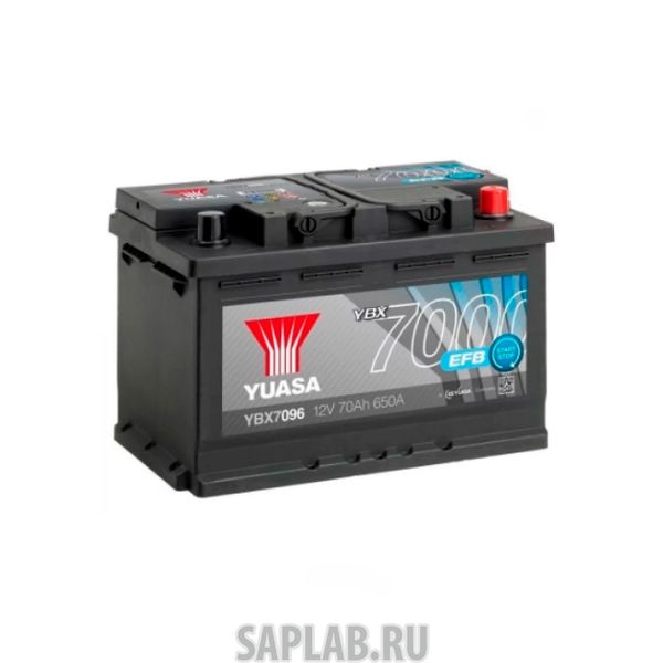 Купить запчасть  YUASA - YBX7096070 Аккумуляторная Батарея Efb Start Stop[12v 70ah 680a B13] YUASA