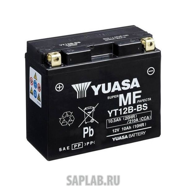 Купить запчасть  YUASA - YT12BBS Аккумулятор автомобильный Yuasa YT12B-BS