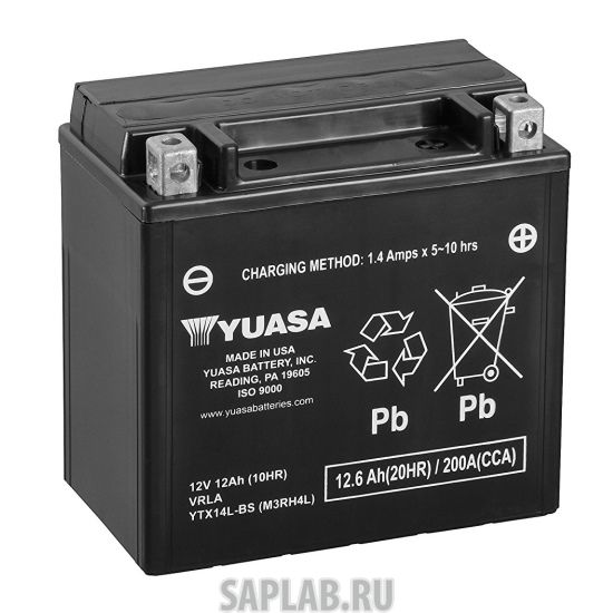 Купить запчасть  YUASA - YTX14LBS Аккумулятор YUASA YTX14L-BS