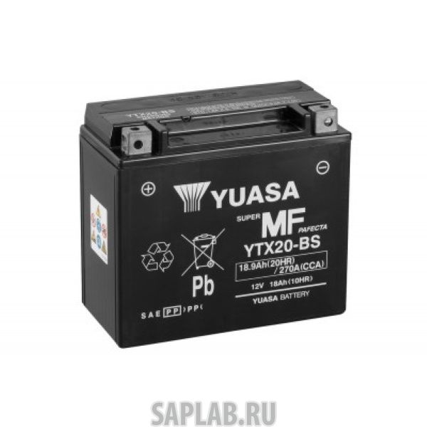 Купить запчасть  YUASA - YTX20BS Аккумулятор YUASA YTX20-BS