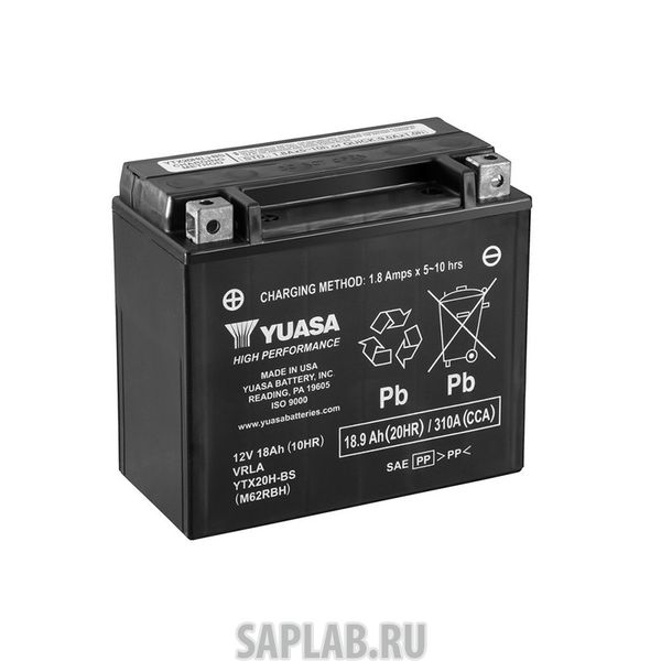 Купить запчасть  YUASA - YTX20HBS Аккумулятор YUASA YTX20H-BS 461