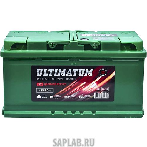 Купить запчасть  АВТОФАН - 6СТ950ULTIMATUM Аккумулятор АКОМ Ultimatum AGM 95Ач о/п L5 6СТ-95.0 Ultimatum AGM VRLA Euro