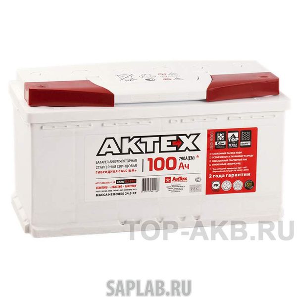 Купить запчасть  АКТЕХ - ATEFB100ЗL Аккумулятор АКТЕХ EFB 100 А/ч 352x175x190 EN920 АКТЕХ ATEFB 100-З-L