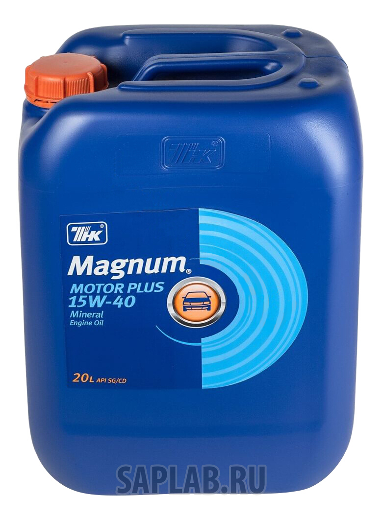 Купить запчасть РОСНЕФТЬ - 40614460 Моторное масло Роснефть ТНК Magnum Motor Plus 15W-40 20л