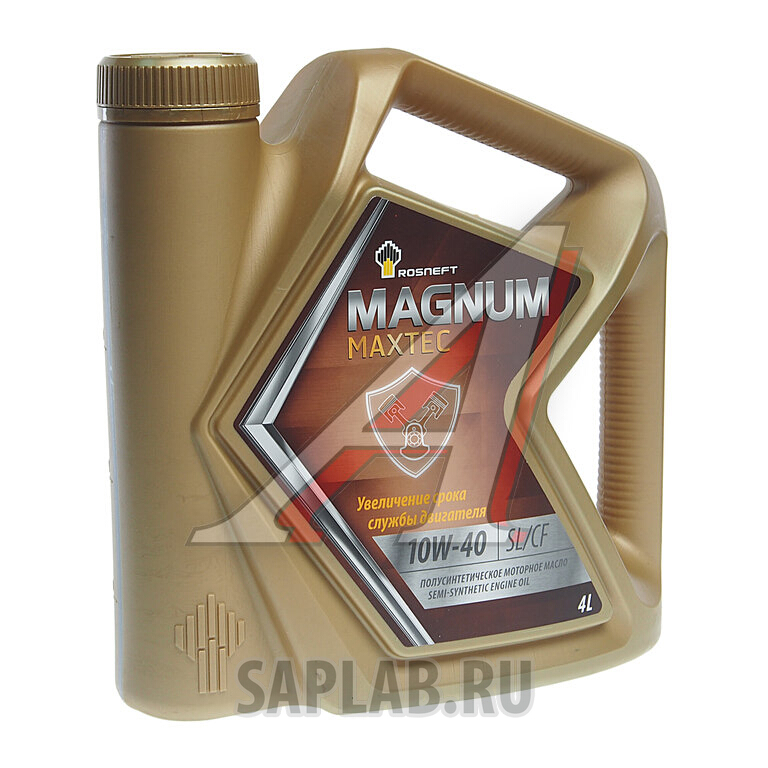 Купить запчасть РОСНЕФТЬ - 40814742 Моторное масло Роснефть Magnum Maxtec 10W-40 4л